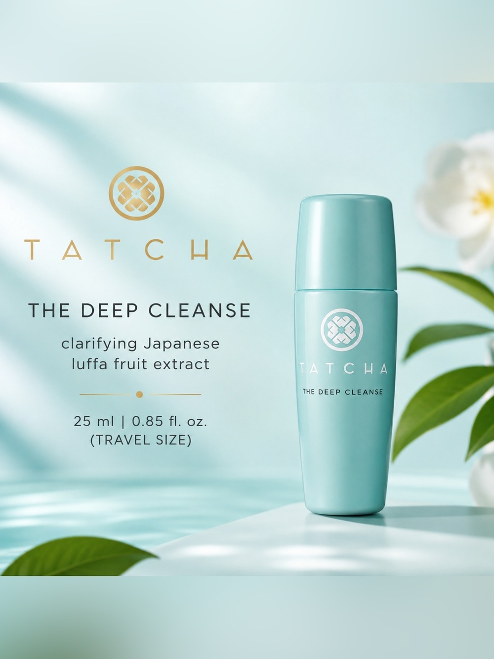 Tatcha The Deep Cleanse Travel Size 25 mL / 0.85 fl oz  | NIB